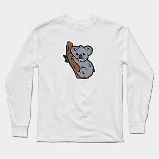 Koala - Cartoon Animals - Cartoon Island Long Sleeve T-Shirt